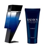 Σετ δώρου Carolina Herrera Bad Boy Cobalt, Eau de Parfum 50ml + Αφρόλουτρο 100ml