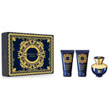 Σετ δώρου Versace Dylan Blue pour Femme, αρωματικό νερό 50ml + λοσιόν σώματος 50ml + αφρόλουτρο 50ml