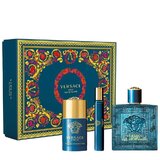 Σετ δώρου Versace Eros, eau de toilette 100ml + eau de toilette 10ml + deostick 75ml