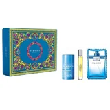 Versace Man Eau Fraiche Σετ δώρου Eau de Toilette 100ml + Eau de Toilette 10ml + Deostick 75ml