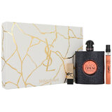 Yves Saint Laurent Opium Black Gift set, eau de parfum 90ml + eau de parfum 10 ml + κραγιόν 1,3ml