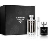 Σετ δώρου Prada L'Homme, eau de toilette 100ml + eau de toilette 10ml + κρέμα ντους 100ml