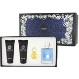 Versace Versace pour Homme Gift set, eau de toilette 100ml + 100ml aftershave balm + 100ml αφρόλουτρο + μπρελόκ