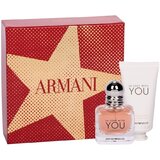 Giorgio Armani Emporio In Love With You Gift set, eau de parfum 30ml + κρέμα χεριών 50ml