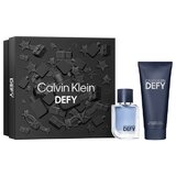 Σετ δώρου Calvin Klein Defy, Eau de toilette 50ml + Αφροντούς 100ml