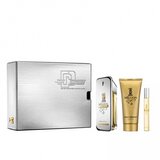 Σετ δώρου Paco Rabanne 1 Million Lucky, Eau de toilette 100ml + Eau de toilette 10ml + Αφρόλουτρο 100ml