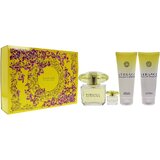 Versace Yellow Diamond Σετ δώρου, Eau de Toilette 90ml + Γαλάκτωμα σώματος 100ml +Αφροντούς 100ml + Eau de Toilette 5ml