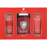 Tonino Lamborghini Sportivo Σετ δώρου, Eau de Toilette 125ml + Αφροντούς 100ml + Aftershave Balm 100ml