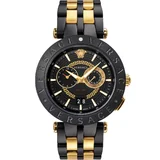 Versace VEBV00619 New New V-Race Dual Time men`s 46mm 5ATM