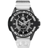 Philipp Plein PWAAA1822 The $kull Carbon Fiber 44mm 5ATM