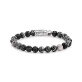 Rebel & Rose Bracelet Black Wolf RR-80032-S-L+ mens