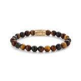 Rebel & Rose Bracelet Who's afraid of the Tiger RR-80088-G-M mens