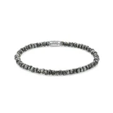 Rebel & Rose Bracelet Glass Rocks Black Leopard RR-40116-S-M Unisex