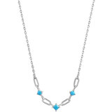 ANIA HAIE N033-03H Into the Blue Ladies Necklace, adjustable