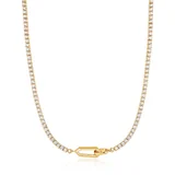 ANIA HAIE N041-03G-W Dance Til Dawn Ladies Necklace, adjustable