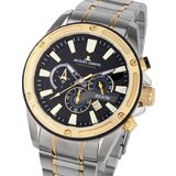 Jacques Lemans 1-2141I Liverpool Chronograph Mens Watch 48mm 20ATM
