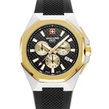 Swiss Alpine Military 7005.9847 Typhoon Chronograph Mens Watch 42mm 10ATM
