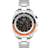 AVI-8 AV-4100-11 Mens Watch Hawker Hunter Dual Time Chronograph 43mm 5ATM