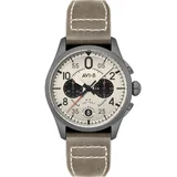 AVI-8 AV-4089-06 Mens Watch Spitfire Lock Chronograph 42mm 5ATM