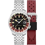 Spinnaker SP-5121-11 Mens Watch Bradner GMT Automatic 42mm 18ATM
