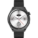 Garett V12 Black leather - Ρολόι