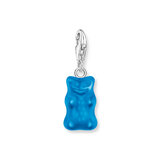 Thomas Sabo 2181-017-1 Blue Charm Goldbears Pendant Silver 