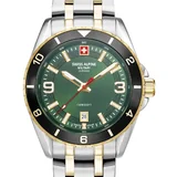 Swiss Alpine Military 7034.1148 Mens Watch Sierra two tone black 42mm 10ATM