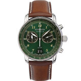 Zeppelin 8684-4 Graf Zeppelin LZ127 big-date chrono 41mm 5ATM