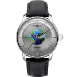 Zeppelin 8468-1 Atlatnic Automatic Mens Watch GMT 43mm 5ATM