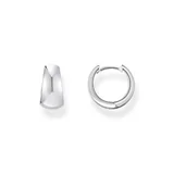 Thomas Sabo CR740-001-21 Bold - Silver Trapeze Hoop Earrings 12 mm Ladies