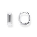 Thomas Sabo CR743-001-21 Bold - Silver Square Hoop Earrings 13,4 mm Ladies