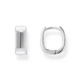 Thomas Sabo CR743-001-21 Bold - Silver Square Hoop Earrings 13,4 mm Ladies