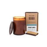 KOBO Woodblock Candle Αρωματικό κερί Stoneflower (15oz / 425g)