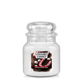 Country Candle Candy Cane Lane μεσαίο αρωματικό κερί 2 φυτιλιών (453 g)