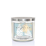 Kringle Candle TUMBLER Αρωματικό κερί σανταλόξυλο & Cade με 3 φυτίλια (411g)