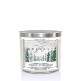 Kringle Candle TUMBLER Winter Evergreen αρωματικό κερί με 3 φυτίλια (411g)