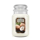 Country Candle Αρωματικό κερί με νερό καρύδας μεγάλο 2-φιτίλι (737 g)