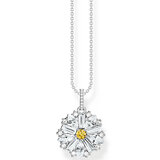 Thomas Sabo KE2086-051-4-L45V Kette mit Blumen Anhänger silber Damen