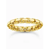 Thomas Sabo TR2502-413-39-62 Unisex Ring - Box chain vergoldet