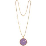 Picto 43303-9012R Ladies Watch Violet Glow Necklace 30mm 5ATM 
