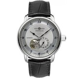 Zeppelin 8566-4 Mens Watch Friedrichshafen Open Heart Automatic 40mm 5ATM 