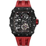 Tsar Bomba TB8209CF-02 Mens Watch Elementar Carbon Fiber Automatic 44mm 5ATM 