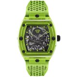 Philipp Plein PWPTA0124 Automatic Mens Watch The $keleton Crystal 44mm 5ATM 