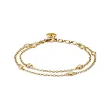 Thomas Sabo A2216-414-14-L19V Bracelet Double row zirconia Gold-plated