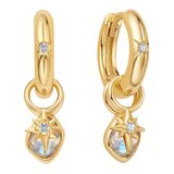 Ania Haie EST048-07 Hoop Earrings Guiding Star + 2 x 2-Pendant Set