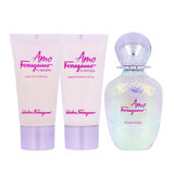 Ferragamo Amo Ferragamo Flowerful Σετ δώρου Eau de Toilette 50ml + Αφροντούς 50ml + Γαλάκτωμα σώματος 50ml