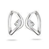 Thomas Sabo CR763-051-14 Hoop Earrings with Teardrop-Shaped Cubic Zirconia Women