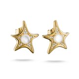Thomas Sabo H2351-M01-14 Starfish Stud Earrings Gold-Plated Women