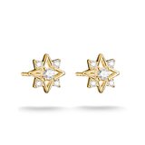 Thomas Sabo H2380-M01-14 Star Stud Earrings Gold-Plated Women