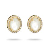 Thomas Sabo H2354-M01-14 Mother-of-Pearl Stud Earrings Gold-Plated Women